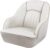 Seamander Pontoon Captains Bucket Boat Seat, 19.7H x 22.2L x 21.7D inches, Injection Molded Plastic Frame, Plush Foam Padding, Marine Grade Vinyl, 5×5 or 5×12 inch Mounting Pattern (Ivory)