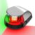 Obcursco Boat Navigation Lights, Red and Green Marine LED Bow Lights, IP67 Waterproof, Rust-Resistant, Ideal for Pontoon, Skiff, Small Boats, and Yacht(Silver)