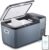 ICECO GO20 Dual Zone 12V Refrigerator, Portable Fridge Freezer with SECOP Compressor, DC 12/24V, AC 100-240V, 0℉ to 50℉, Electric Cooler for Truck, RV, SUV, Outdoor, Driving, 21 Quart, Gray