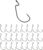 Reaction Tackle Offset EWG Worm Hooks – Super Strong Wide Gap Texas Rig Hooks for Soft Plastic Baits – High Carbon Steel Bass Fishing Hooks (25-Pack)