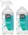 BETTER LIFE Bathroom Cleaner – Tea Tree Bathtub & Shower Cleaner Spray for Glass and Tile – Foaming Mold and Mildew Remover for Tub Works on Hard Water Stains – 32oz (Pack of 2)