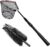 SAN Like Fishing Net Fish Landing Nets Collapsible Telescopic Sturdy Pole Handle for Saltwater Freshwater Extending to 36/43/71/98inches