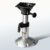 Boat Seat Pedestal, Aluminum Adjustable Height Locking 13-18 Inches, Boat Seats and Pedestals for Fishing Bass Pontoon Boats (1pcs)