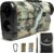 PEAKPULSE Hunting Range Finder 1400Yds – 6X Zoom, Angle Compensation, IP54 Waterproof for Deer & Bow Hunter