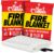 Mart Cobra Fire Blanket 2-Pack – Emergency Fire Suppression for Home & Kitchen – 40″x40″ Fireproof Fiberglass Safety Blankets – Heat Resistant & Easy to Use – Smothers Grease & Electrical Fires