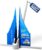 SandShark Premium Fluke Anchor-Retractable Shaft Easy Storage-Aluminum Pontoon Boat Anchor, Jet Ski Anchor. Boats