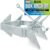Better Boat Box Anchor for Boats, Folding Boat Anchor Hot Dip Galvanized, Double Sided Slide Anchor for Pontoon Fishing and Cabin Cruiser, Multiple Sizes