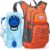 Maelstrom Hydration Hiking Backpack with 2L/3L Water Bladder, High Flow Bite Valve Water Backpack for Men Women Lightweight Insulation for Hiking, Cycling, Running, Climbing, Camping