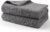 HOMEXCEL Professional Large Microfiber Car Drying Towels 2 Pack, Lint Free, Scratch Free, Highly Absorbent Drying Towel for Cars, SUVs, RVs, Trucks, and Boats,31″ x 24″,Grey