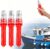 3 PCS Boat Flares, Marine Flares LED Light Waterproof Emergency Signals for Fishing Nets Buoys Boats, Electronic Marine Signal Lights for Night Boating Life Rafts Offshore (1, Red)