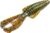 Strike King Rage Bug Fishing Lure, Soft Plastic Grub, Unique Design, Subtle Action