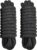 2 Pack 1/2″ x 20′ Dock Lines – Marine Grade Nylon Boat Rope with 12″ Loop for Docking and Mooring – Double Braided Boat Lines, High Strength, Easy Handling, Fray Resistant – Black
